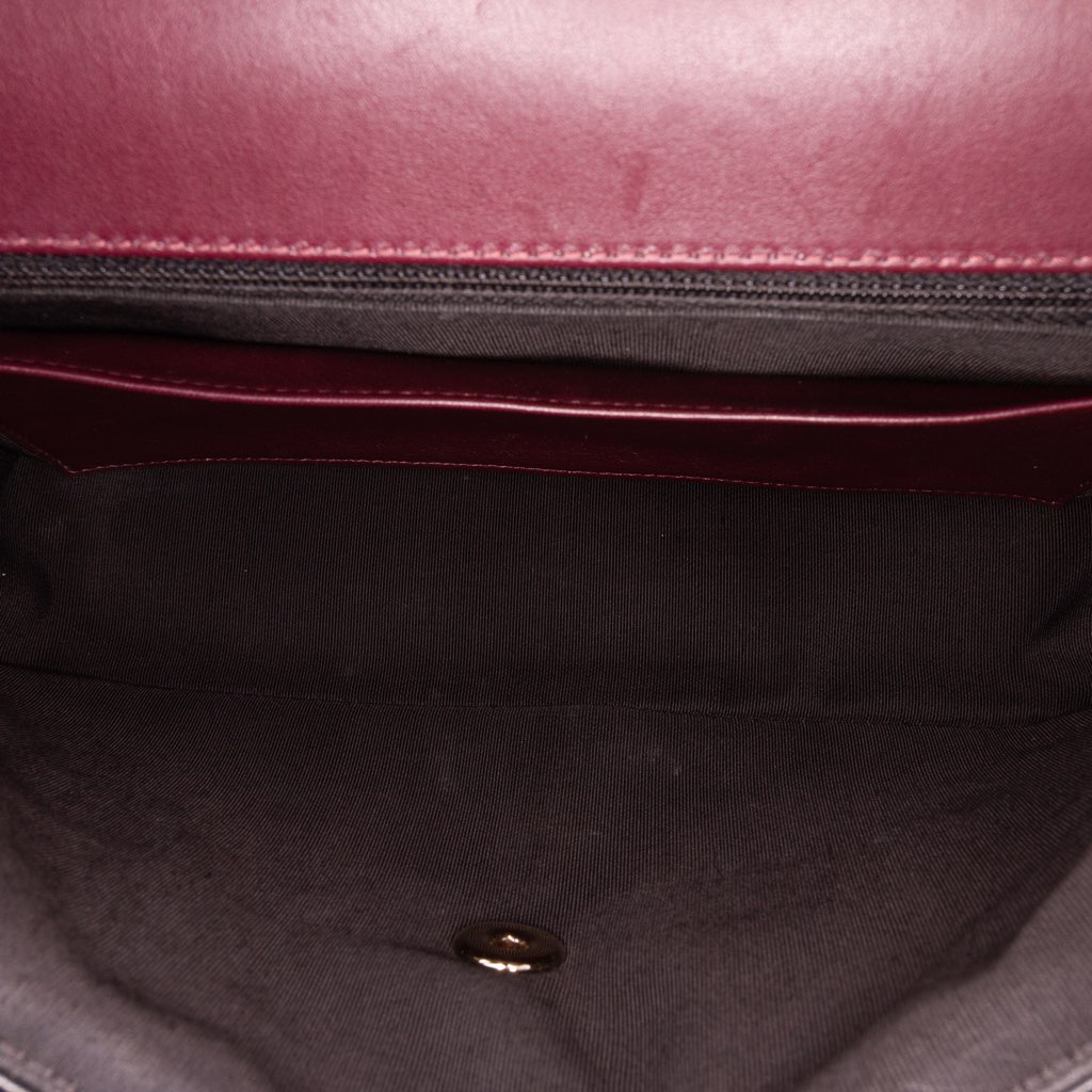 Chanel Chevron Shiny Lambskin Miroir Flap - 4