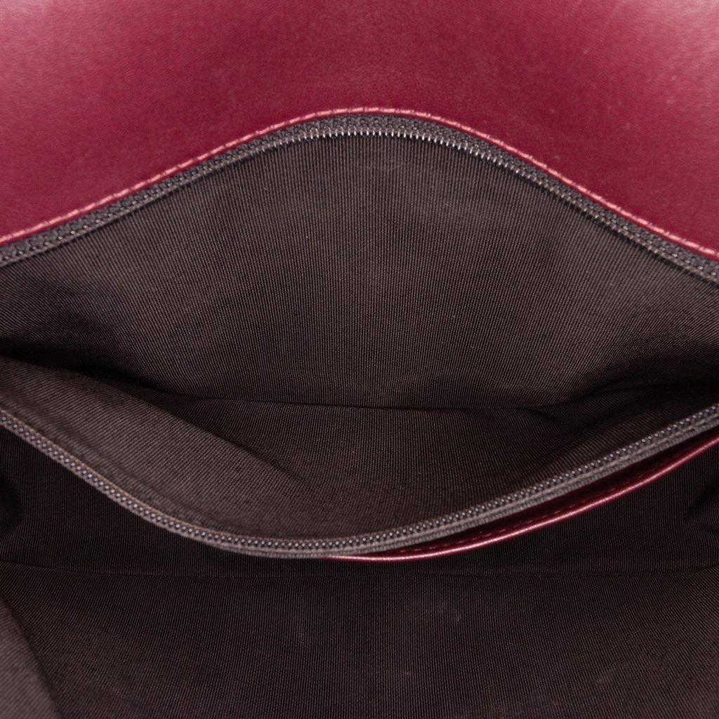 Chanel Chevron Shiny Lambskin Miroir Flap - 5