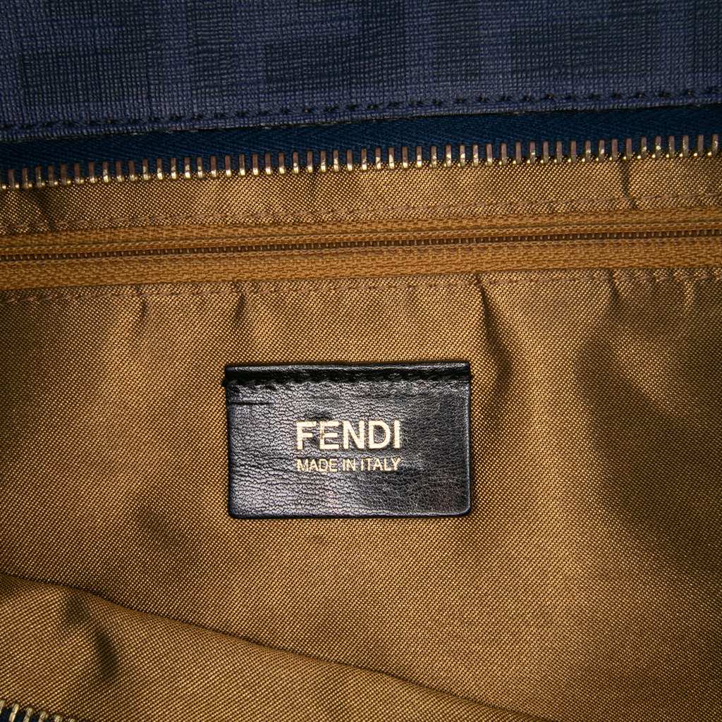 Fendi Medium Coated Canvas Laser Cut Star Roll Tote - 5