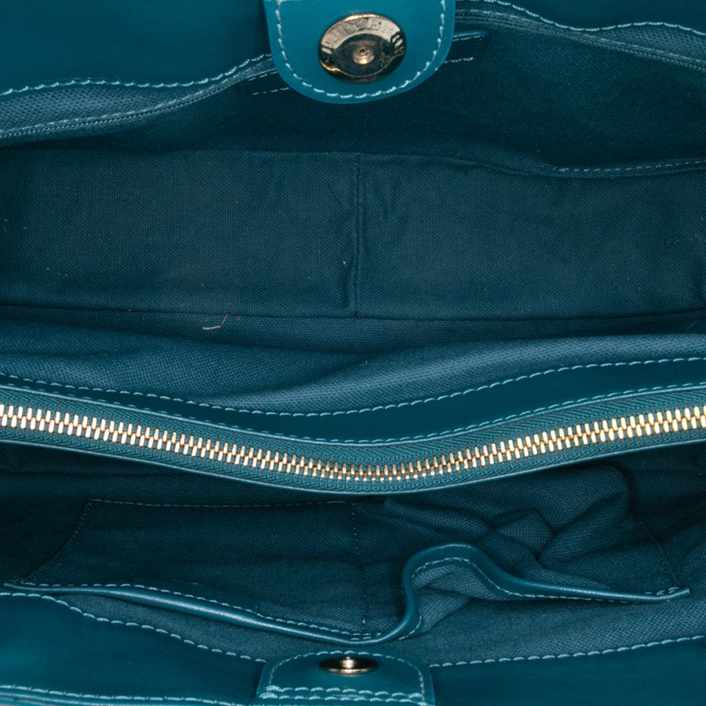 Burberry Haymarket Check Coated Canvas Ravensdon Handbag - 4