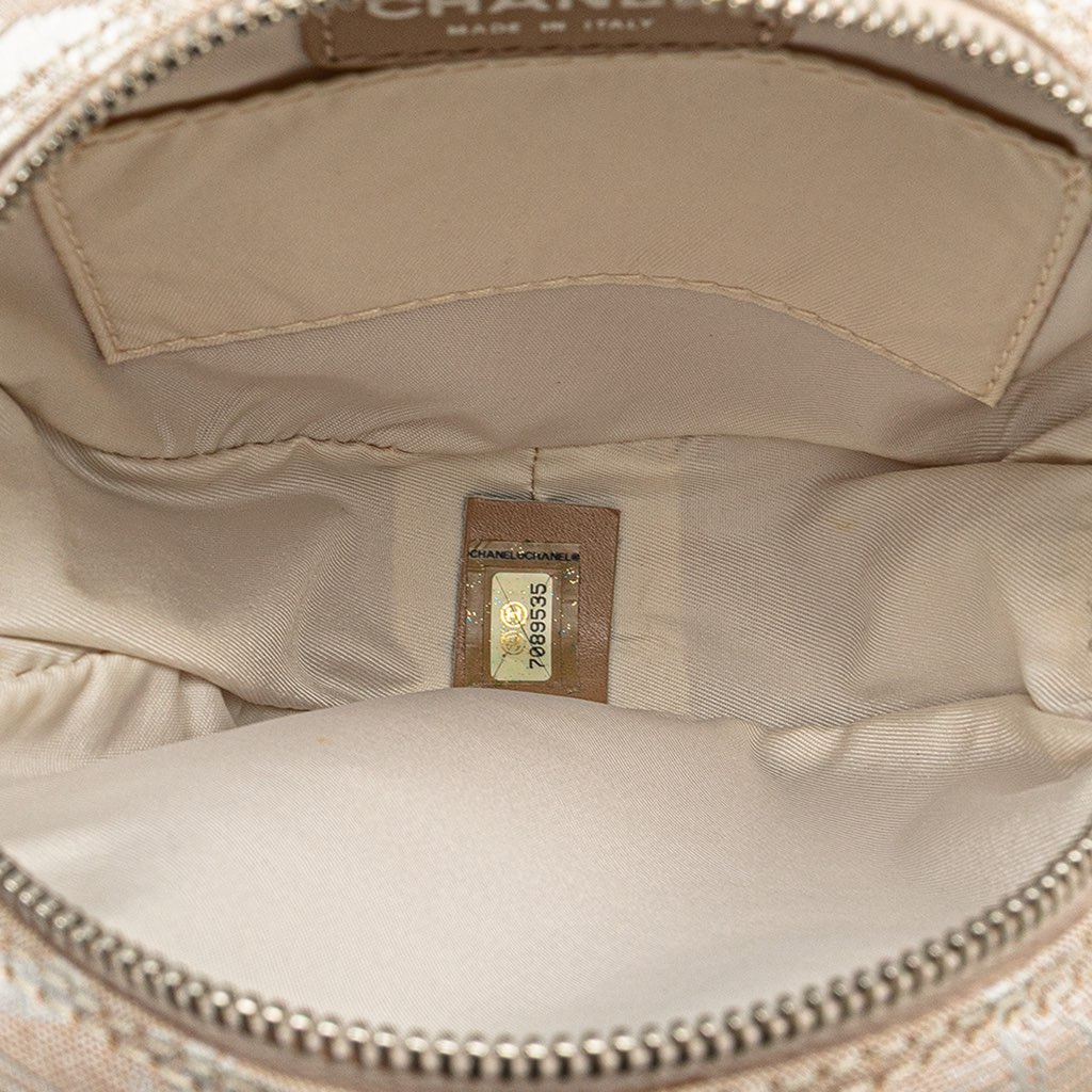 Chanel New Travel Line Nylon Round Pouch - 4
