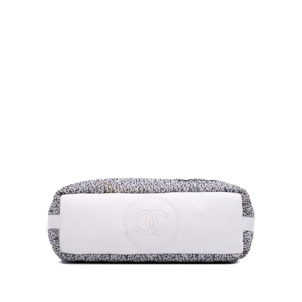 Chanel CC Terry Cloth Beach Tote - 3