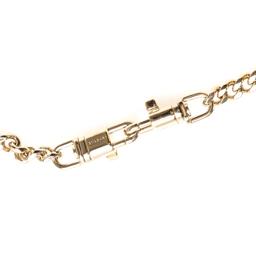 Bvlgari Leather Serpenti Cabochon Chain Crossbody - Image 11