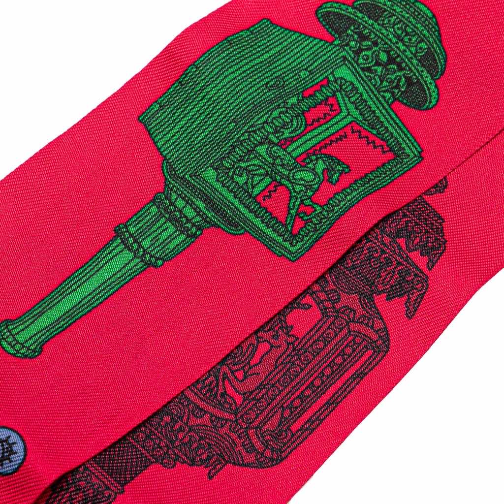 Hermès Merveilleuses Lanternes Twilly Silk Scarf - 2