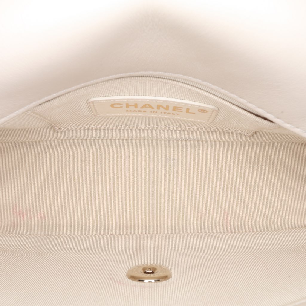 Chanel Medium Lambskin Twist Chain Enamel CC Flap - 4