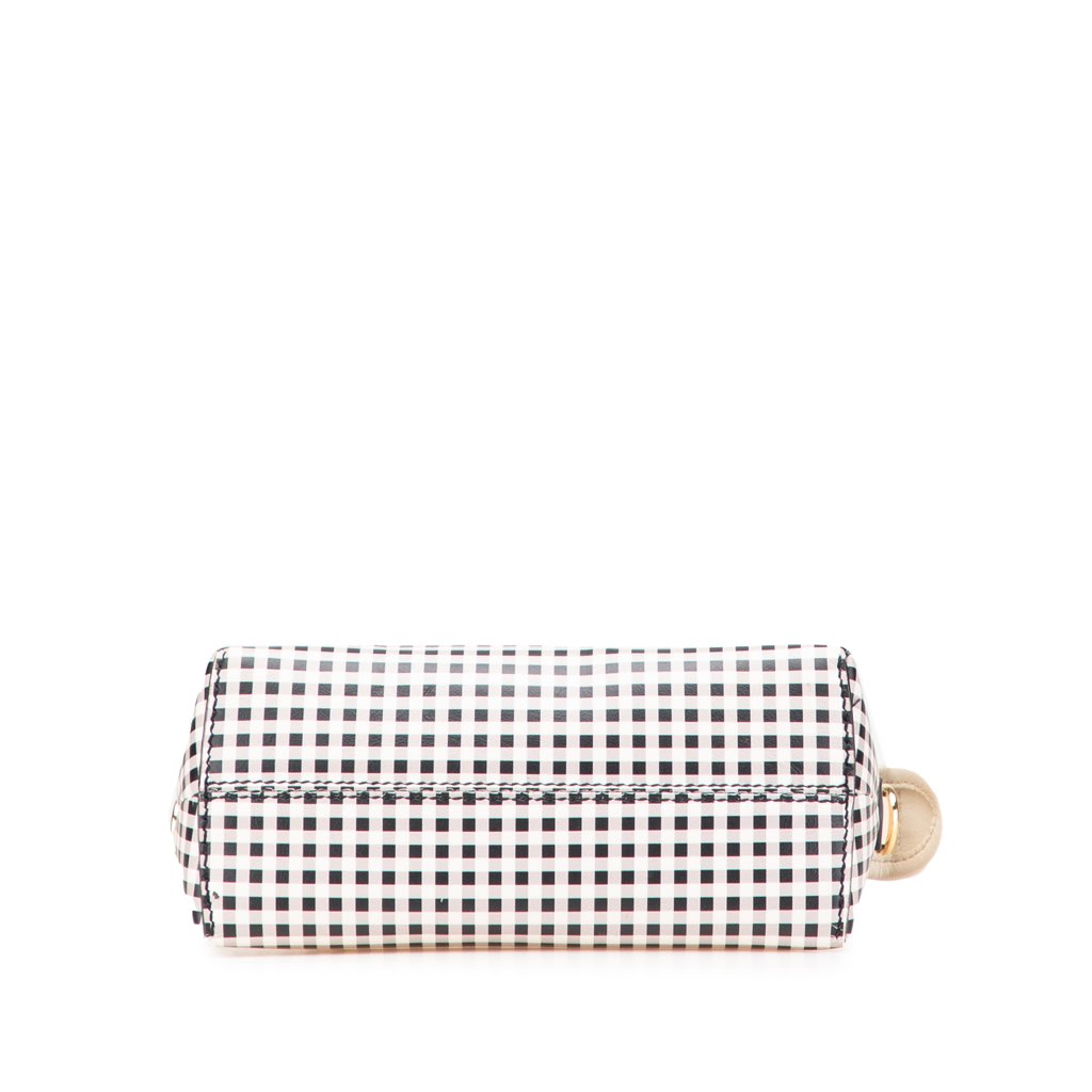 Fendi Mini Printed Leather Gingham By The Way Satchel - 3