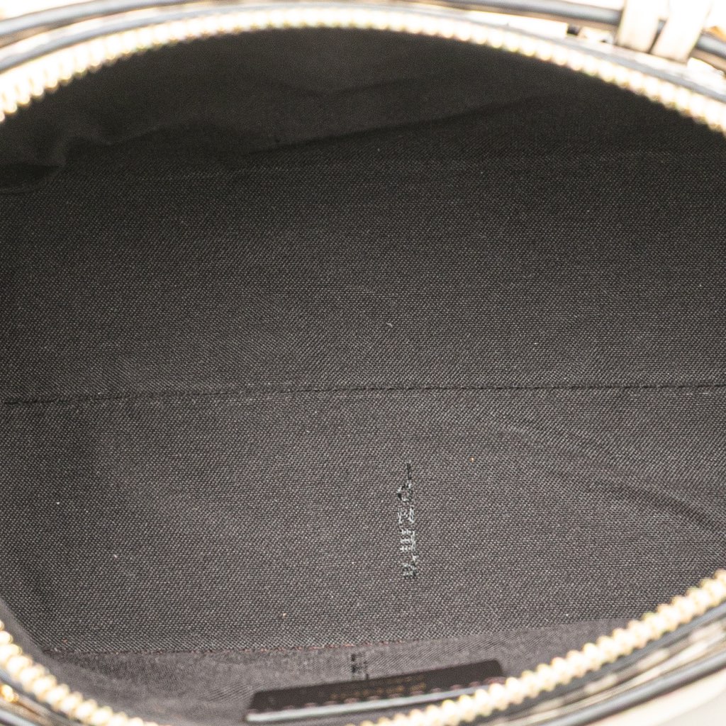 Fendi Mini Printed Leather Gingham By The Way Satchel - 4