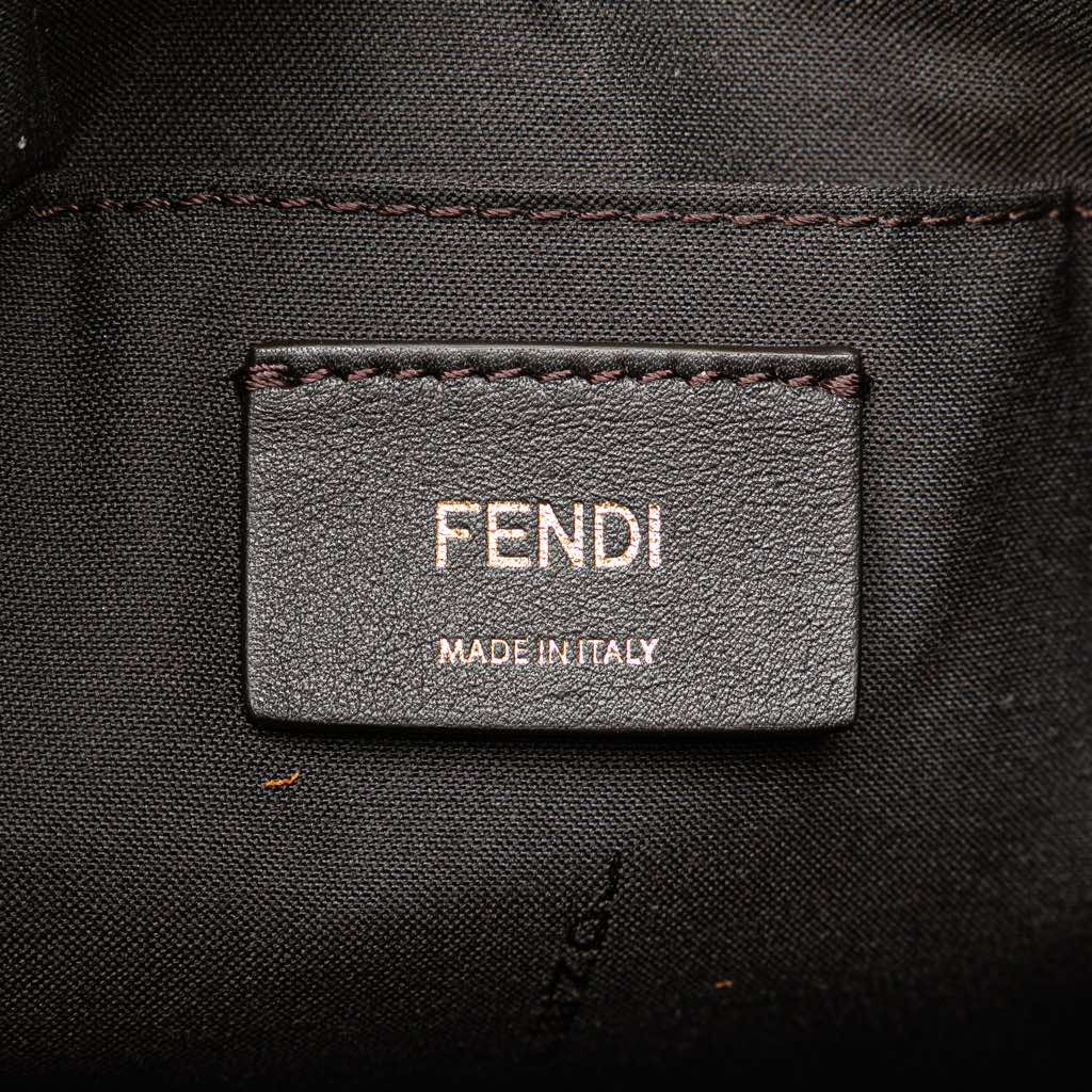 Fendi Mini Printed Leather Gingham By The Way Satchel - 5