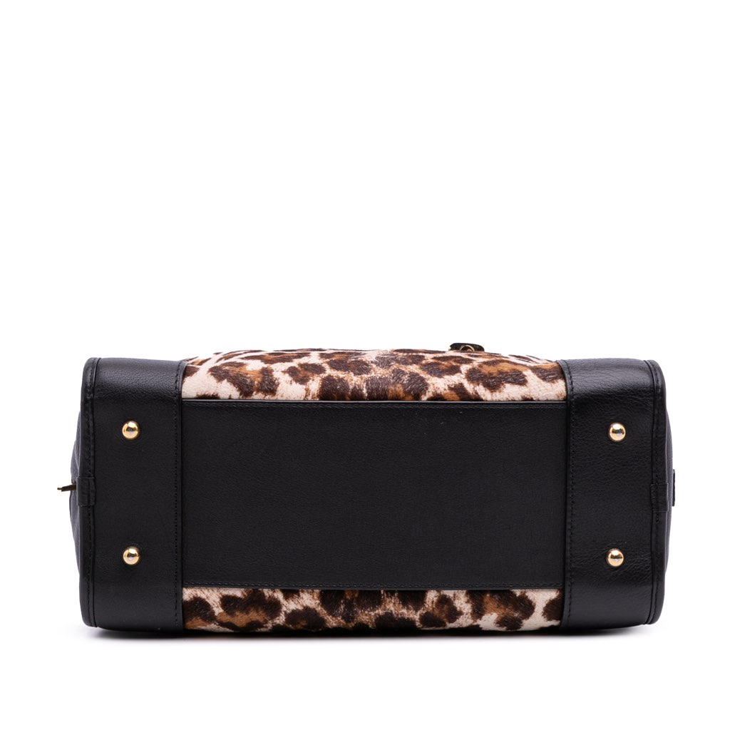 Loewe Pony Hair Leopard Print Amazona 28 - 3