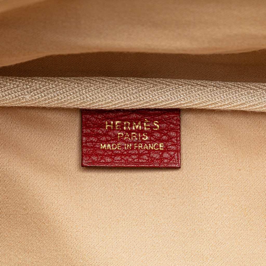 Hermès Toile and Clemence Victoria Messenger Bag - 5