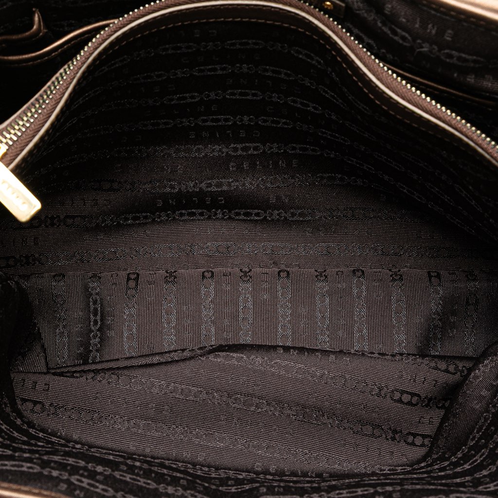 Celine C Macadam Suede Boogie Handbag - 4