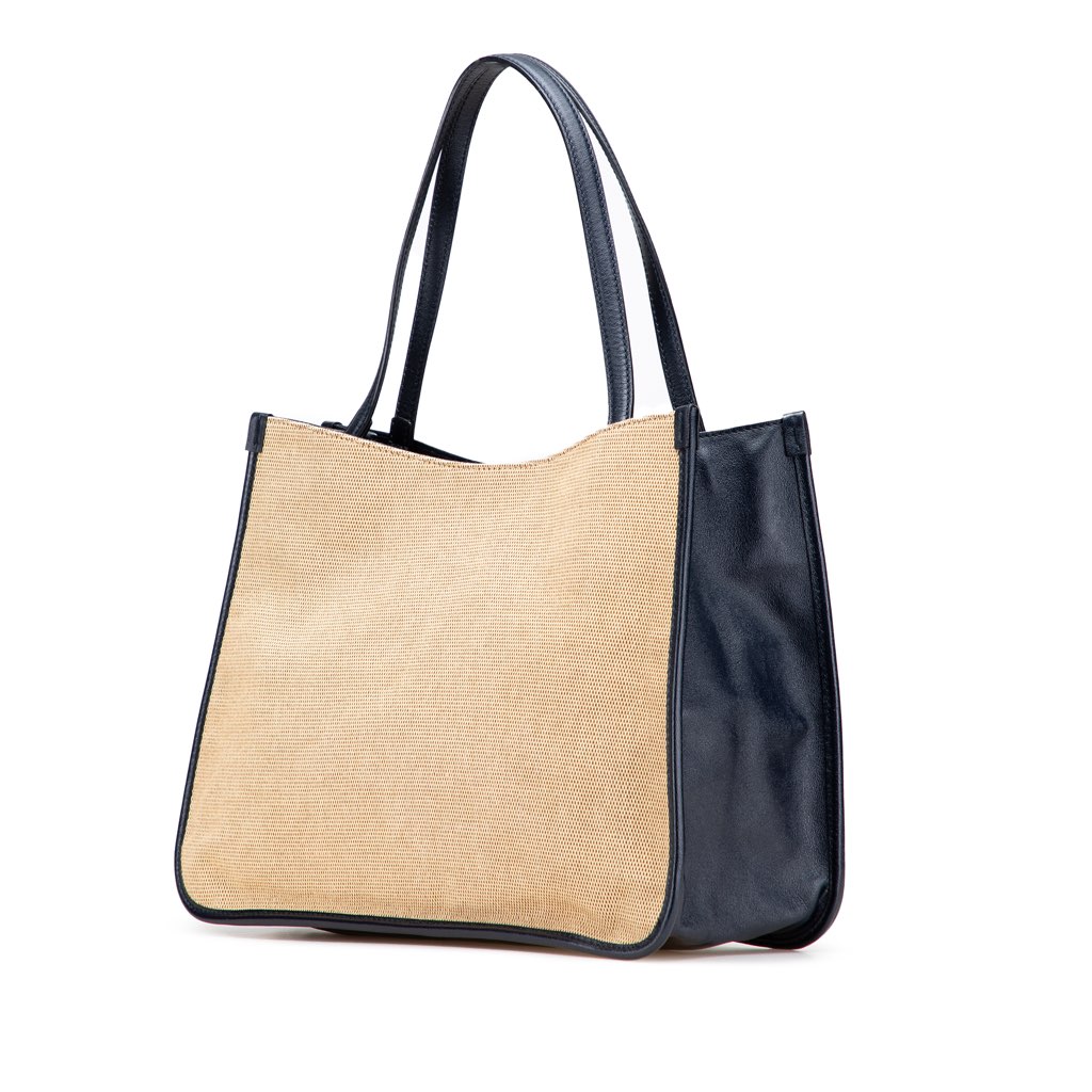 Gucci Medium Canvas Horsebit 1955 Tote - Back view