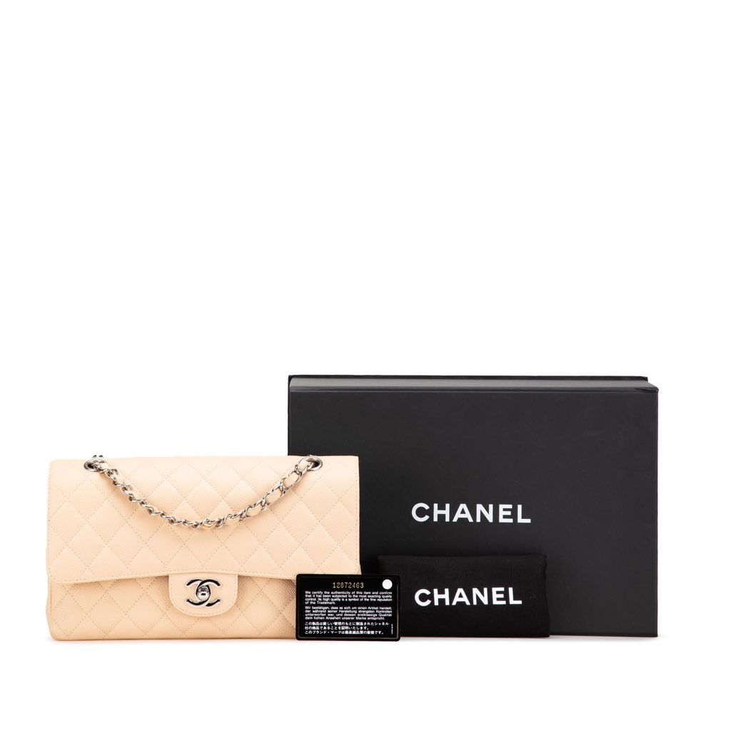 Chanel Medium Classic Caviar Double Flap - Image 13