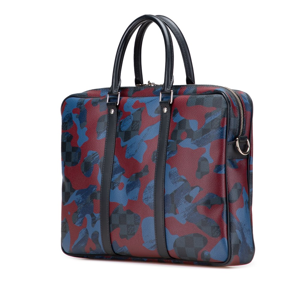 Louis Vuitton Damier Cobalt Camouflage Porte-Documents Voyage PM - 2