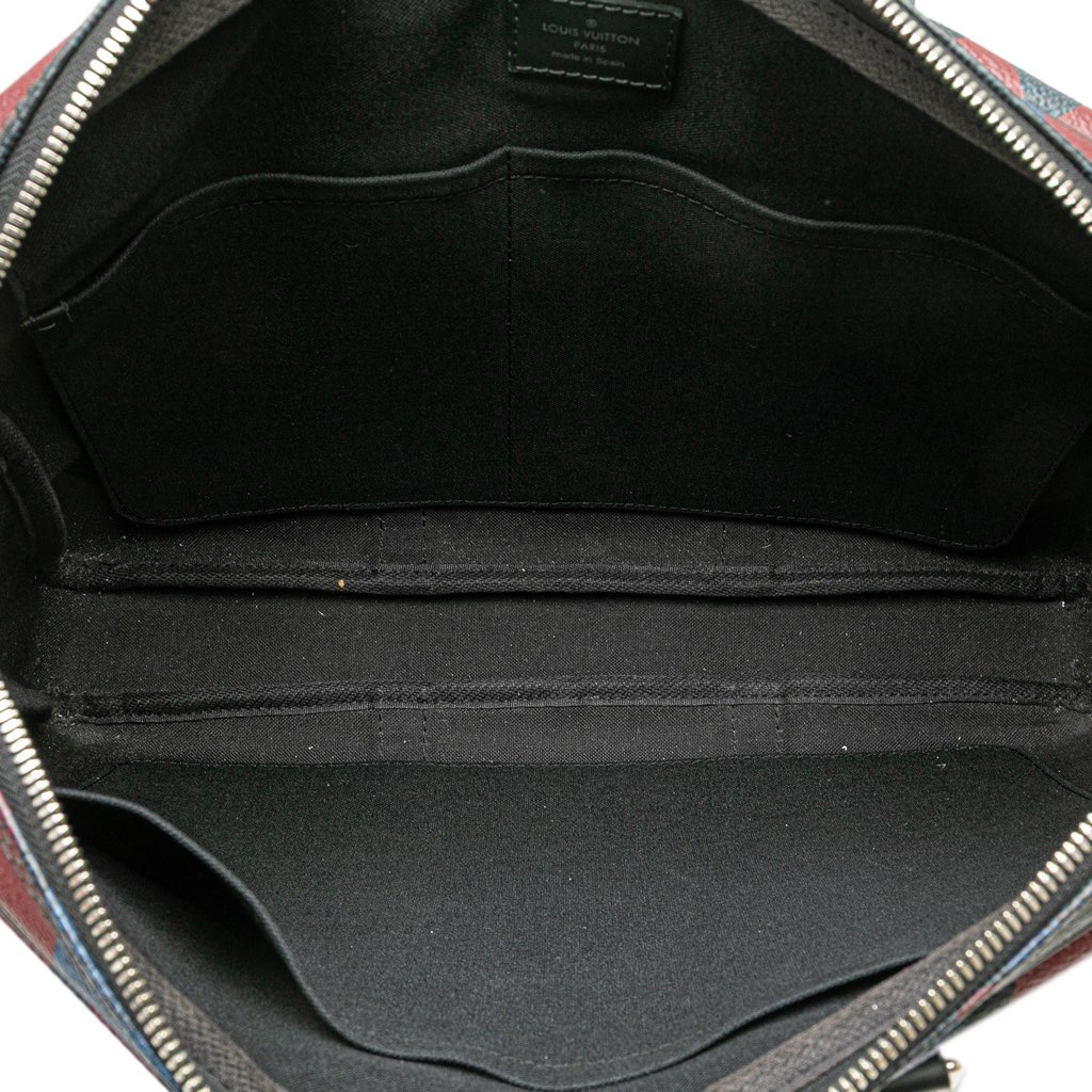 Louis Vuitton Damier Cobalt Camouflage Porte-Documents Voyage PM - 4