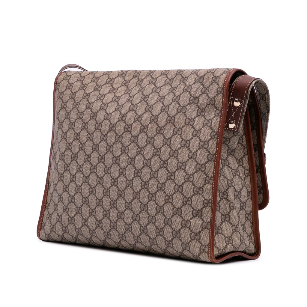 Gucci GG Supreme Web Messenger Bag - 2