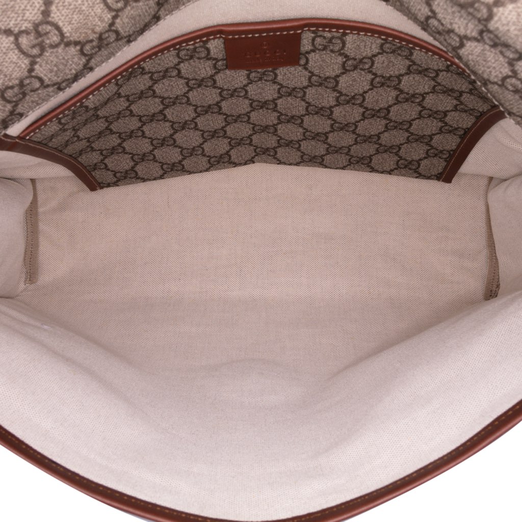 Gucci GG Supreme Web Messenger Bag - 4