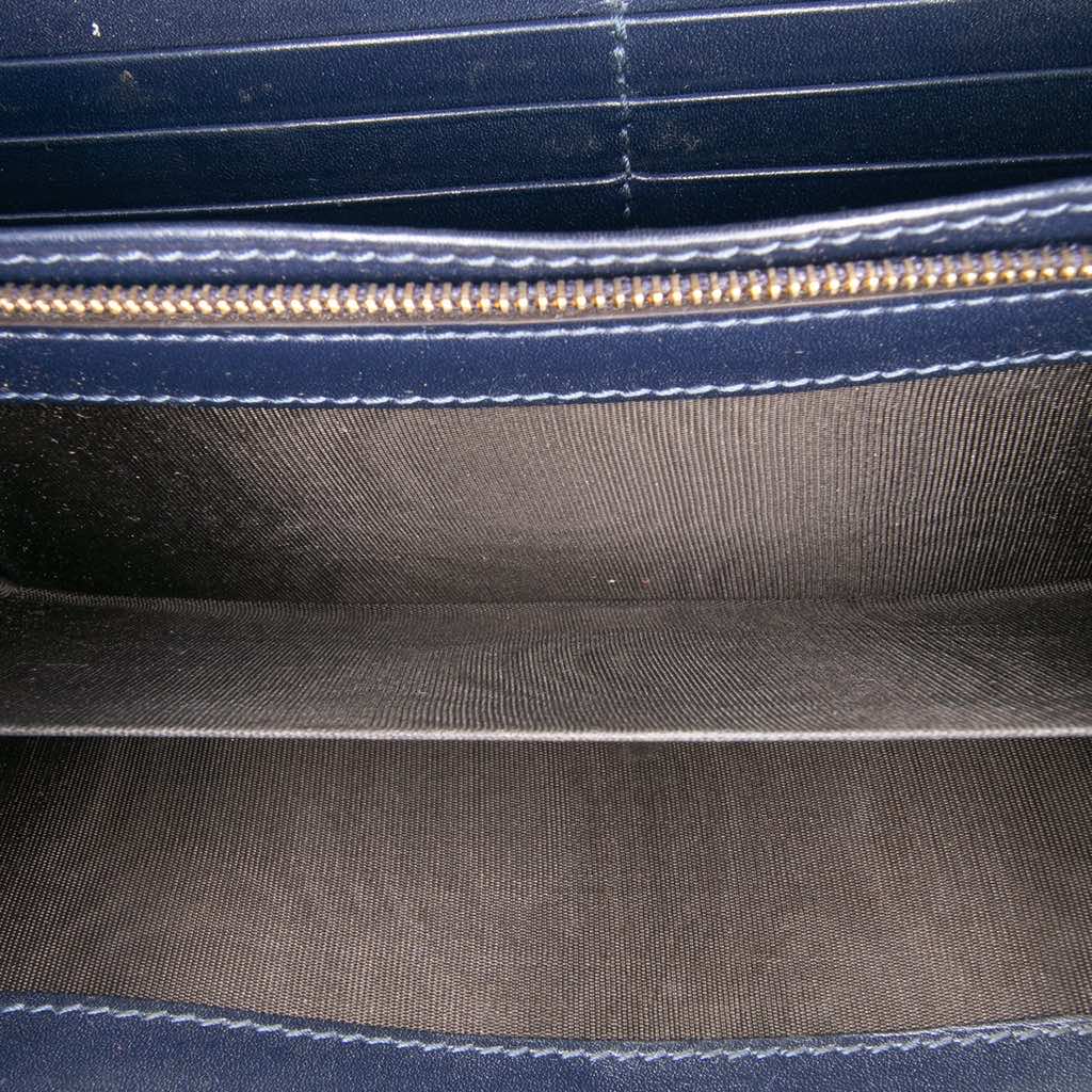 Gucci Patent Microguccissima Wallet On Chain - 4