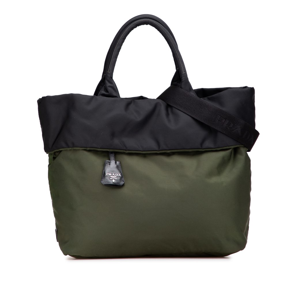 Prada Tessuto Reversible Satchel