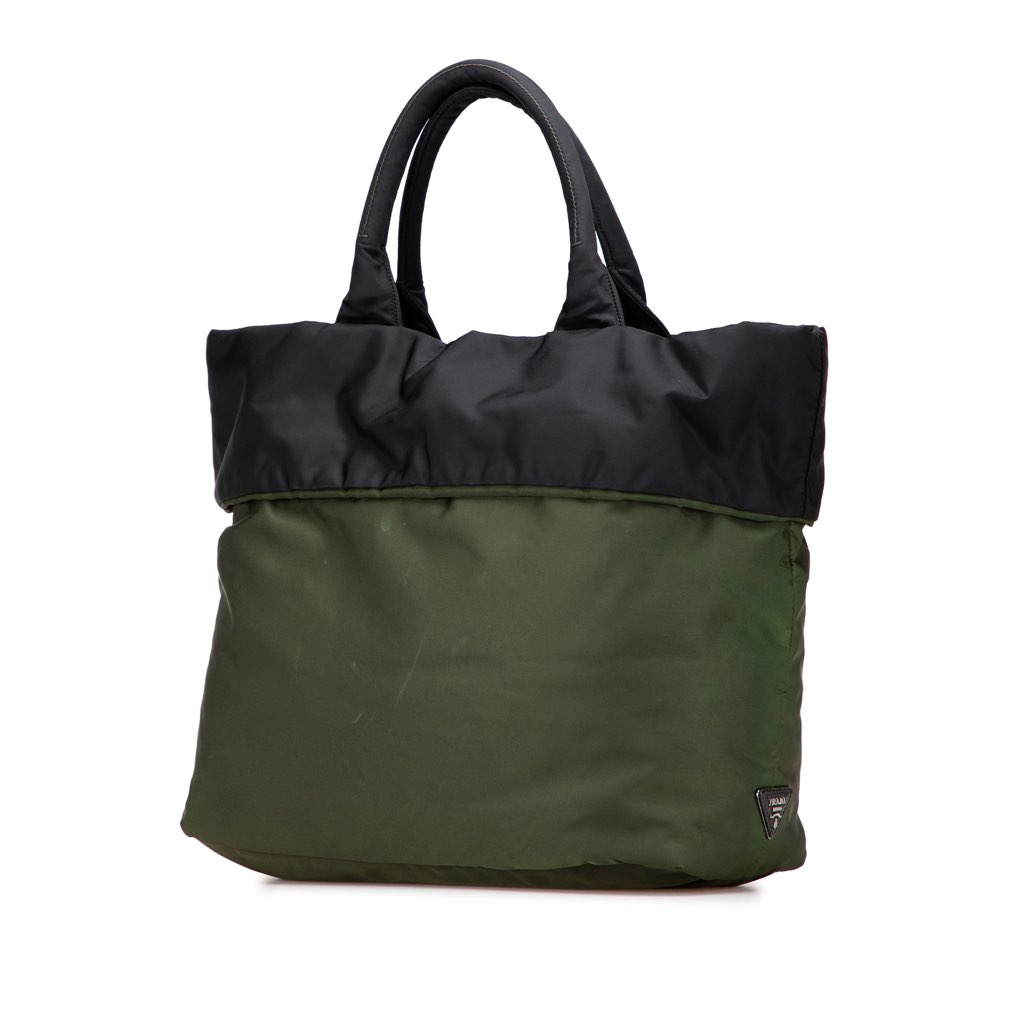 Prada Tessuto Reversible Satchel - Back view