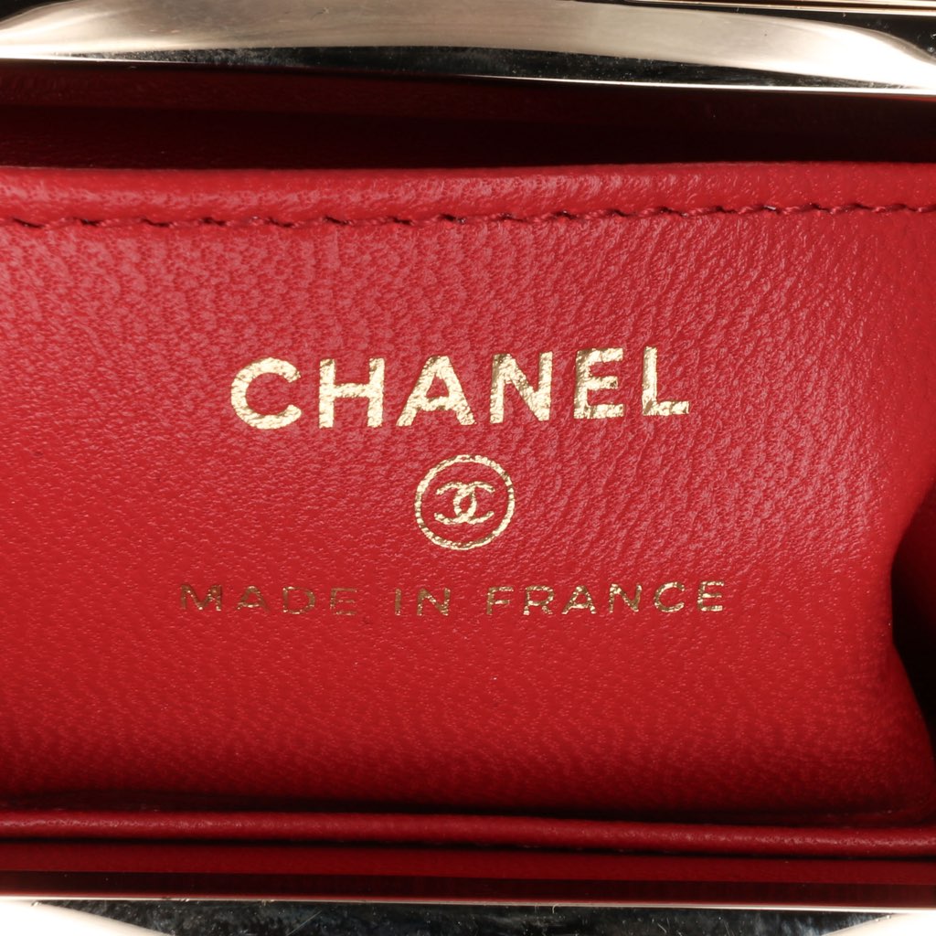 Chanel Small CC Lambskin Box Vanity with Chain - 5