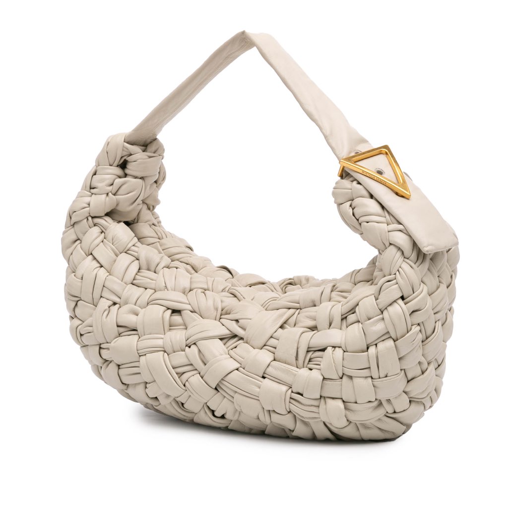 Bottega Veneta Foulard Intrecciato Calfskin Banana Hobo - 2