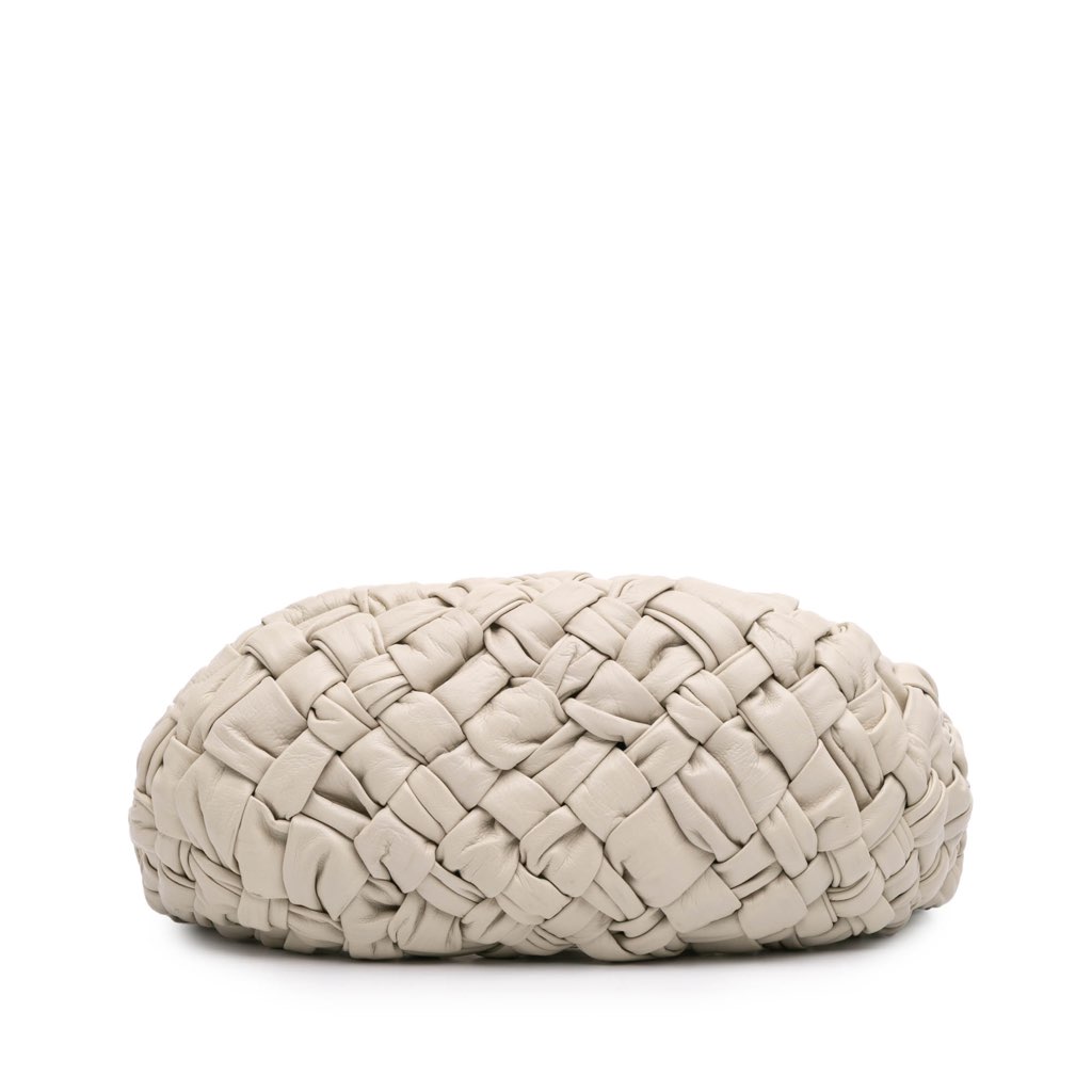 Bottega Veneta Foulard Intrecciato Calfskin Banana Hobo - 3