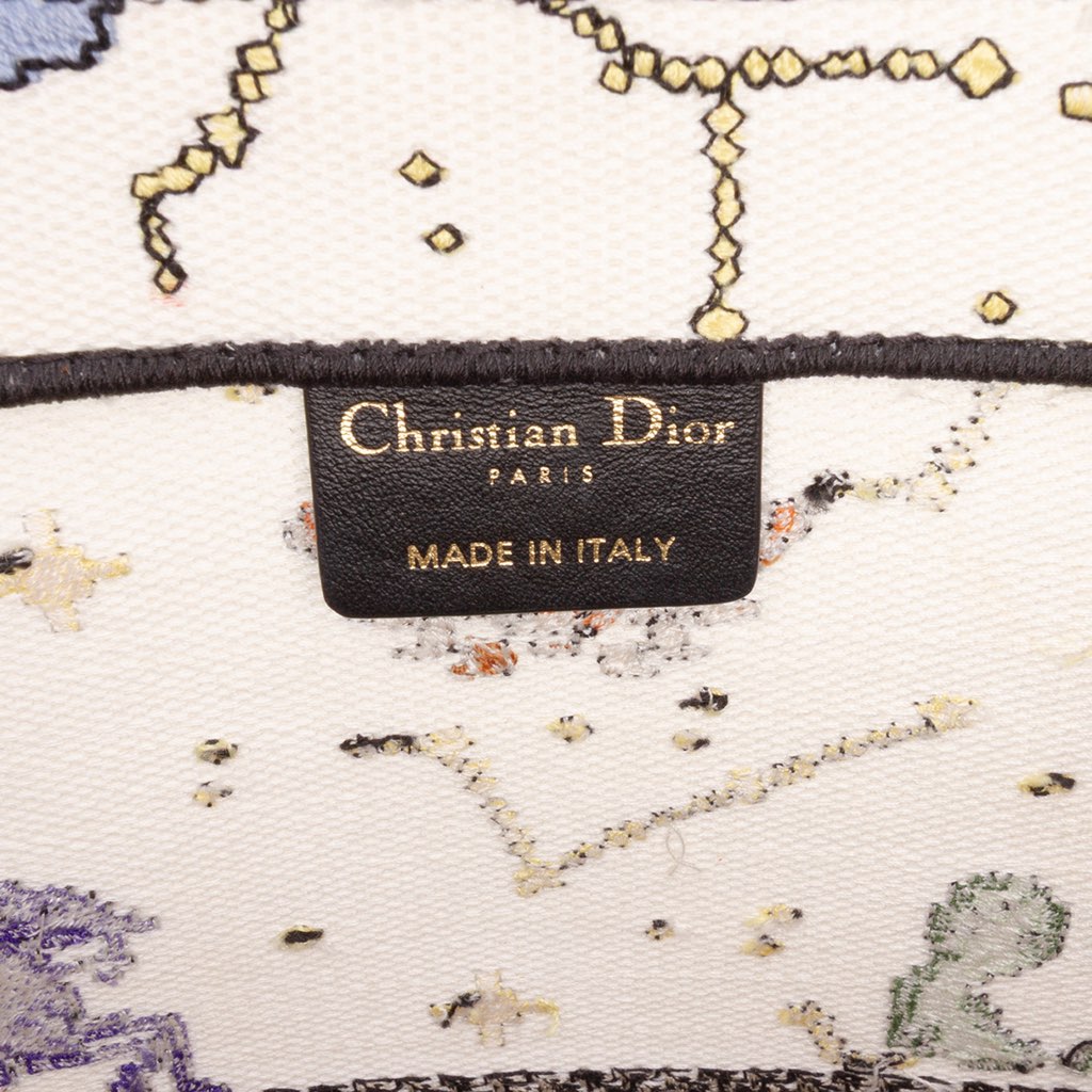 Dior Large Zodiac Pixel Zodiac Book Tote - Side view