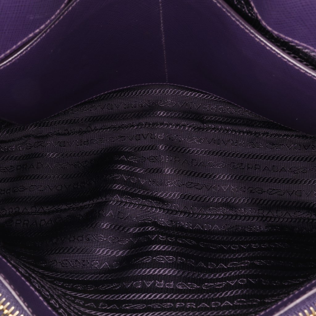 Prada Medium Saffiano Lux Promenade Satchel - 4