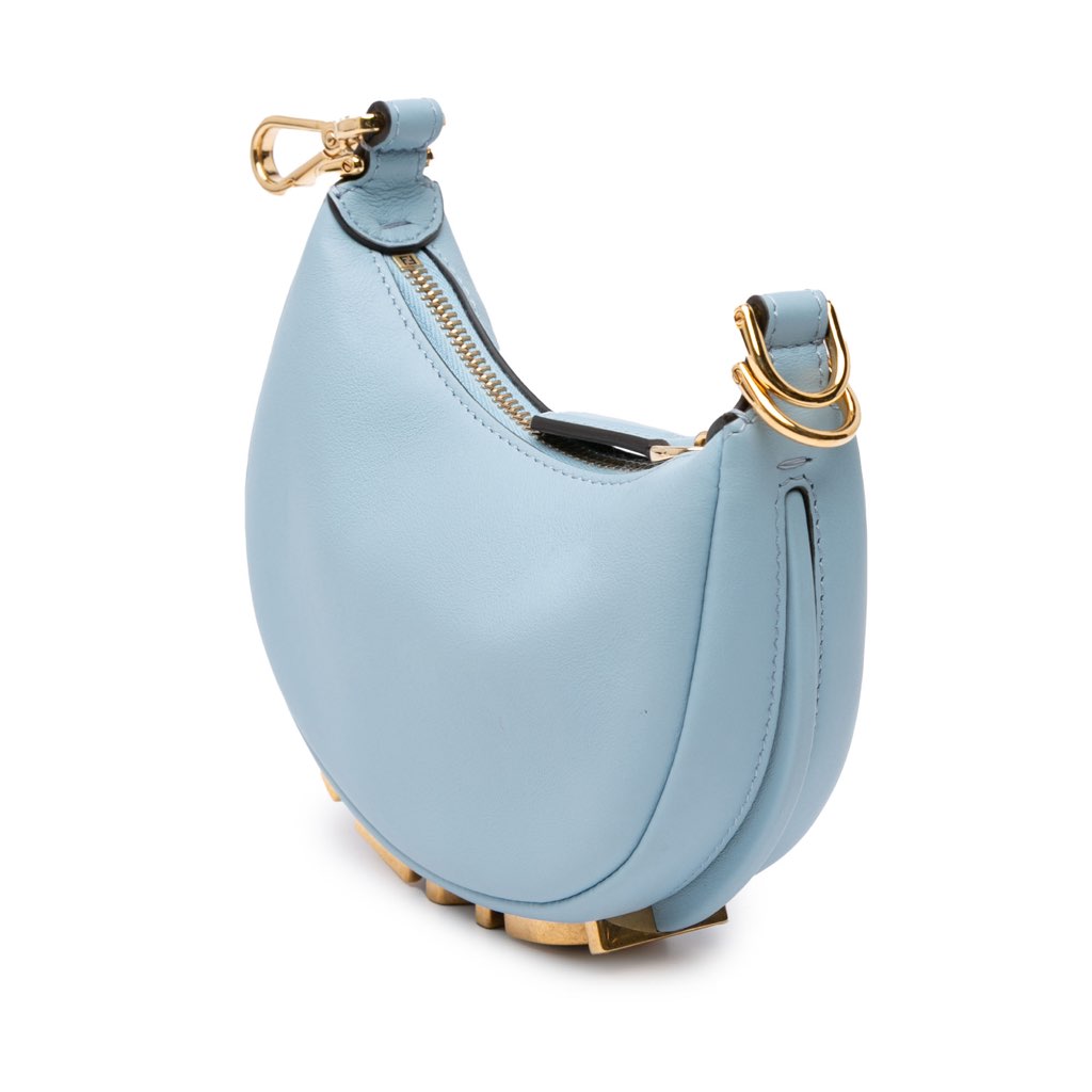 Fendi Nano Leather Fendigraphy Hobo - 2