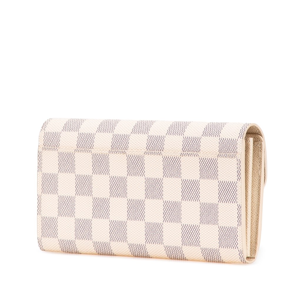 Louis Vuitton Damier Azur Sarah Long Wallet - 2