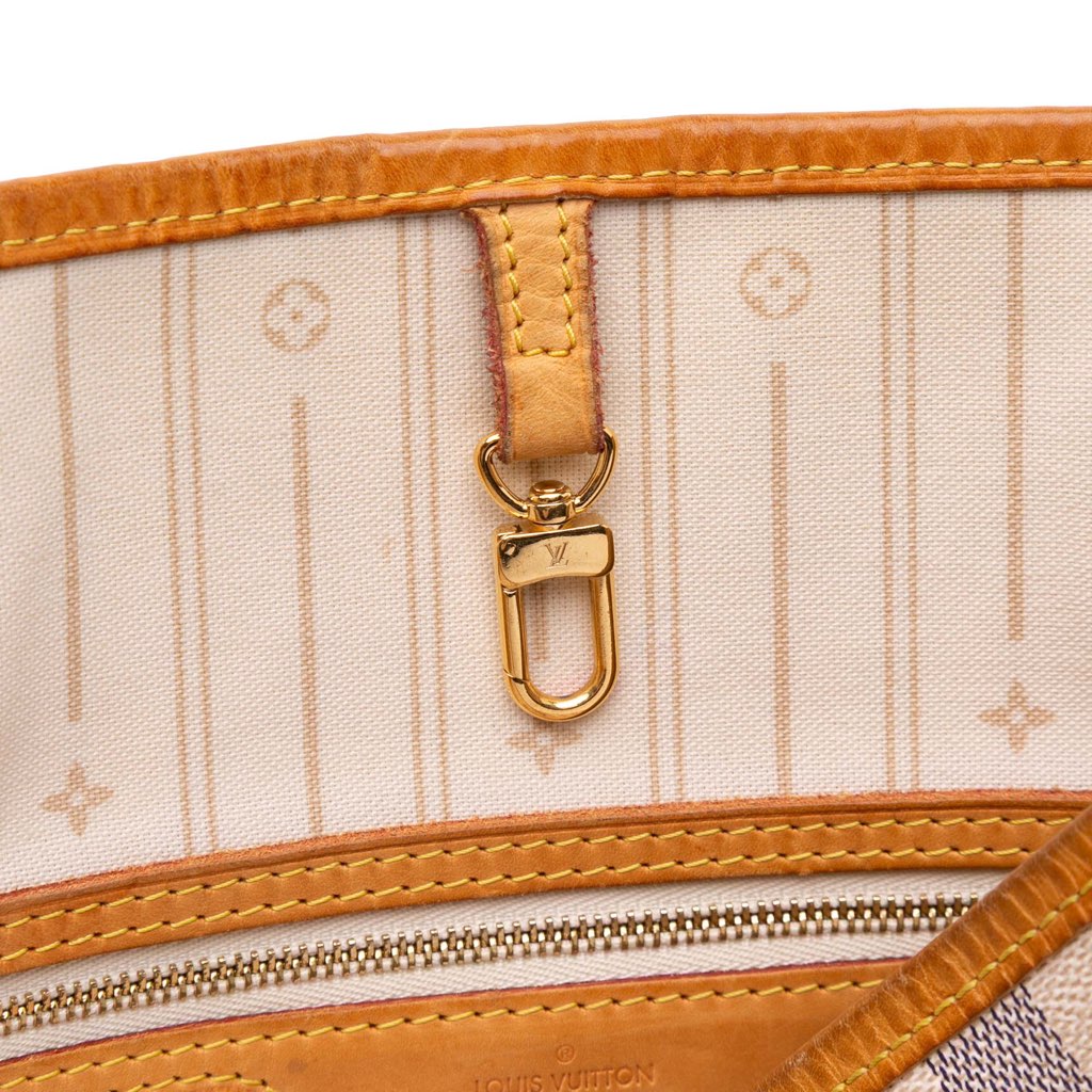 Louis Vuitton Damier Azur Neverfull MM - Image 11