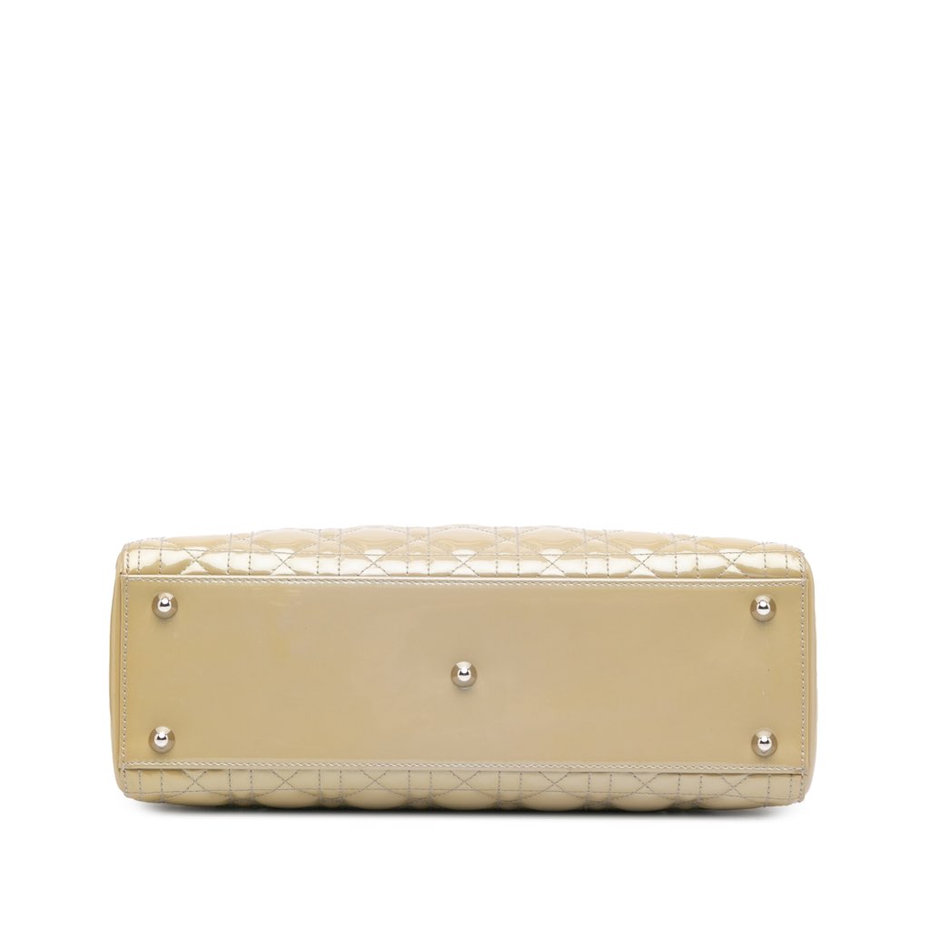 Dior Large Patent Cannage Lady Dior - 3