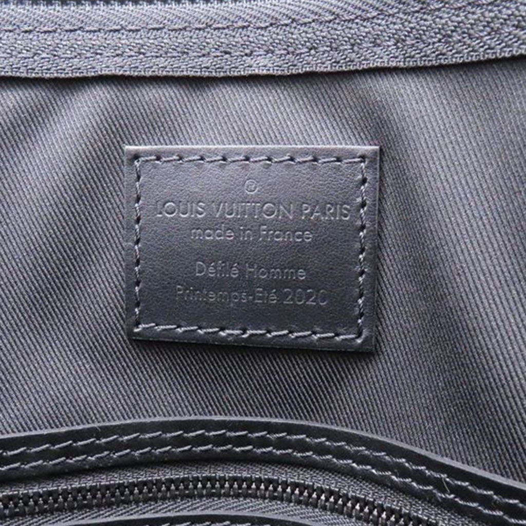 Louis Vuitton Monogram Tuffetage Triangle Keepall Bandouliere 50 - 5