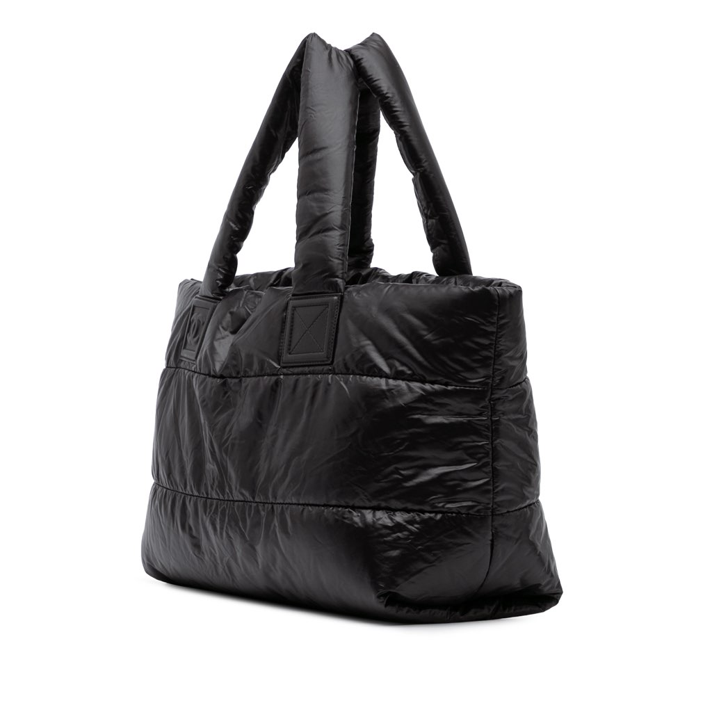 Chanel Small Quilted Nylon Coco Cocoon Tote - 2