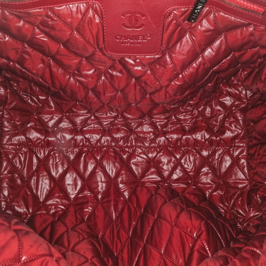 Chanel Small Quilted Nylon Coco Cocoon Tote - 4