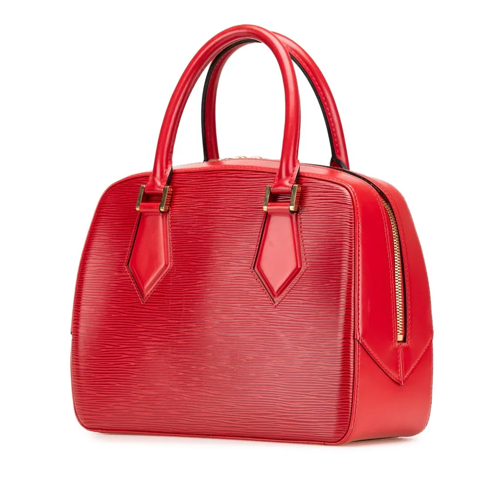 Louis Vuitton Epi Sablons Red Leather Very good - Back View