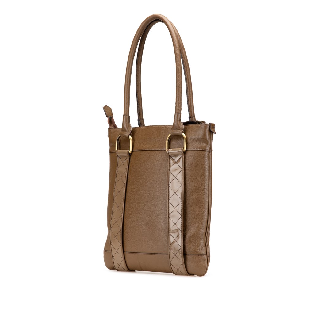 Burberry Leather Tote - 2