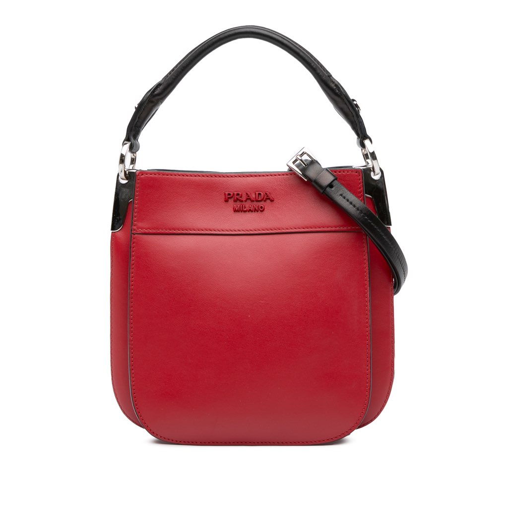 Prada Small City Calf Margit Satchel