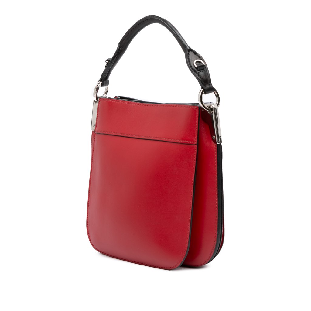 Prada Small City Calf Margit Satchel - Back view