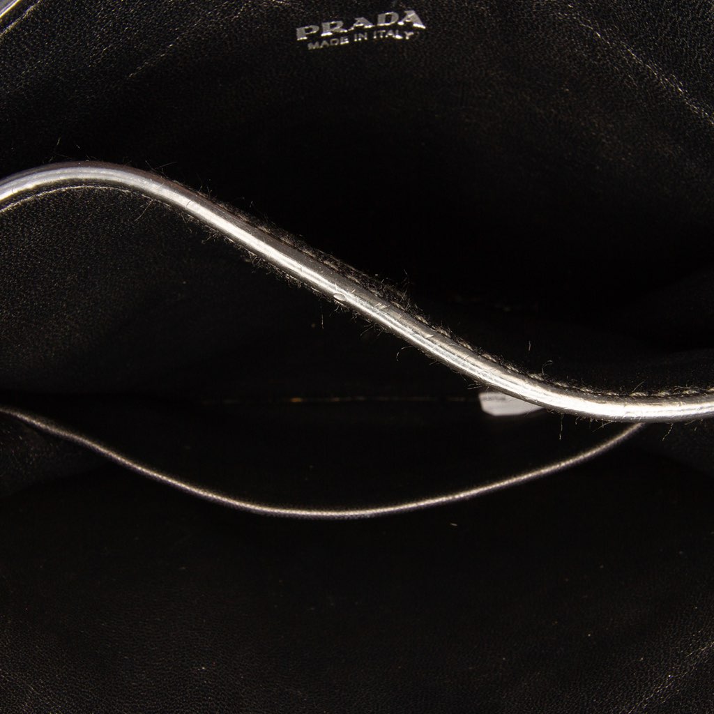 Prada Small City Calf Margit Satchel - 4