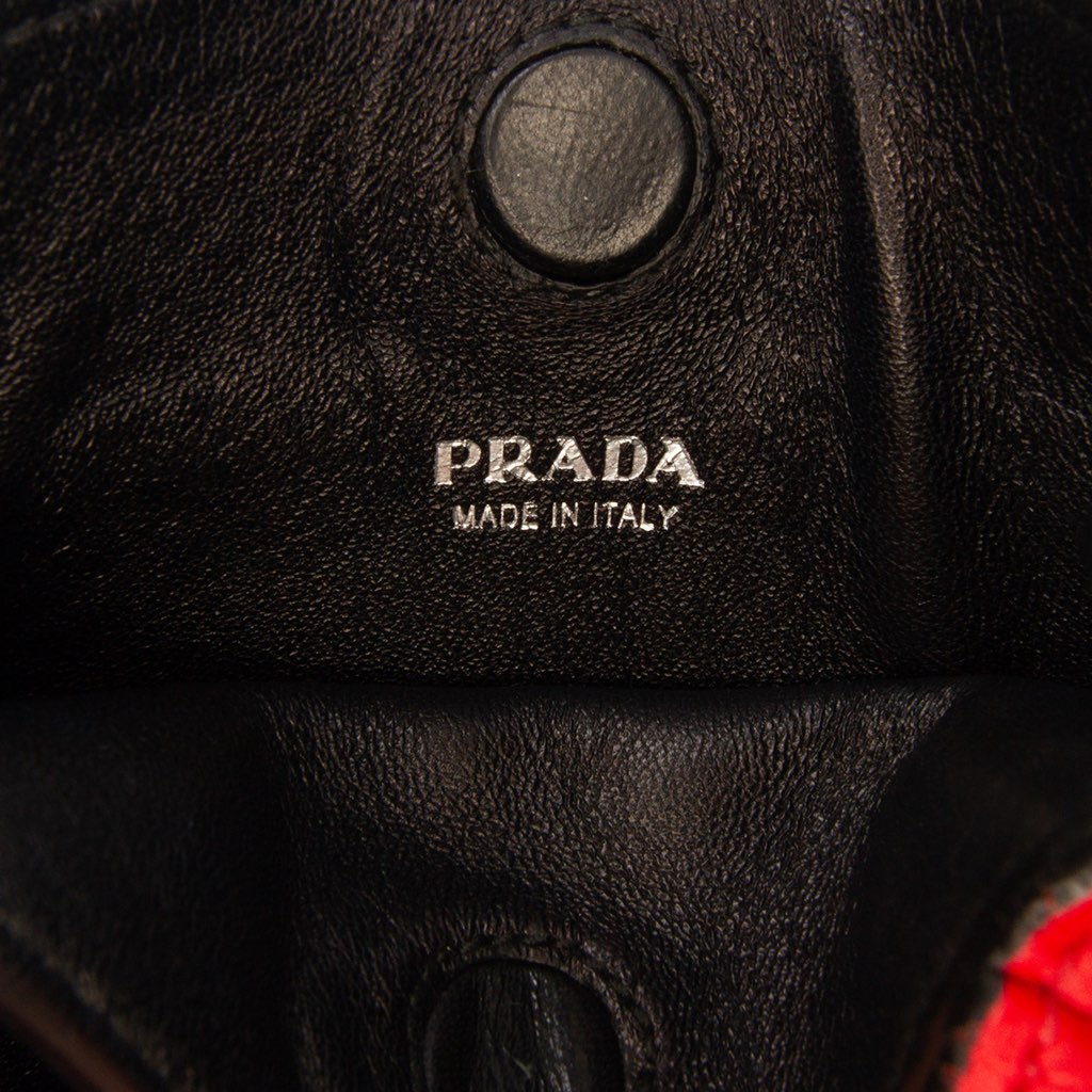 Prada Small City Calf Margit Satchel - Side view