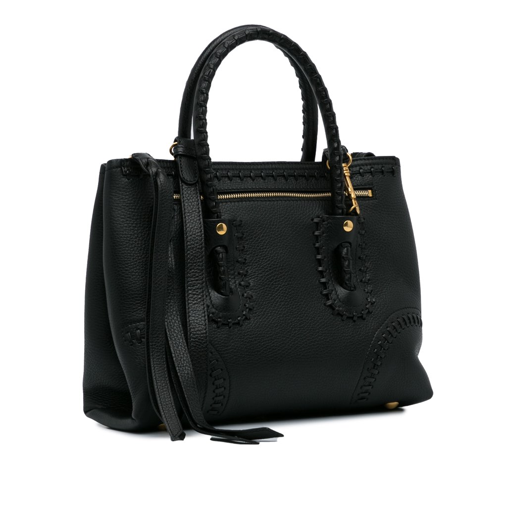 Alexander Mcqueen Whipstitch Folk Tote - 2
