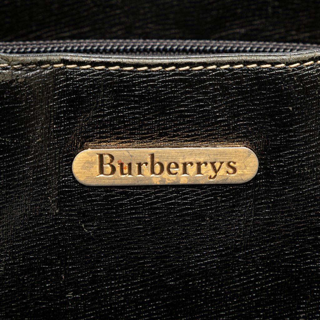 Burberry Leather Shoulder Bag - Image 10