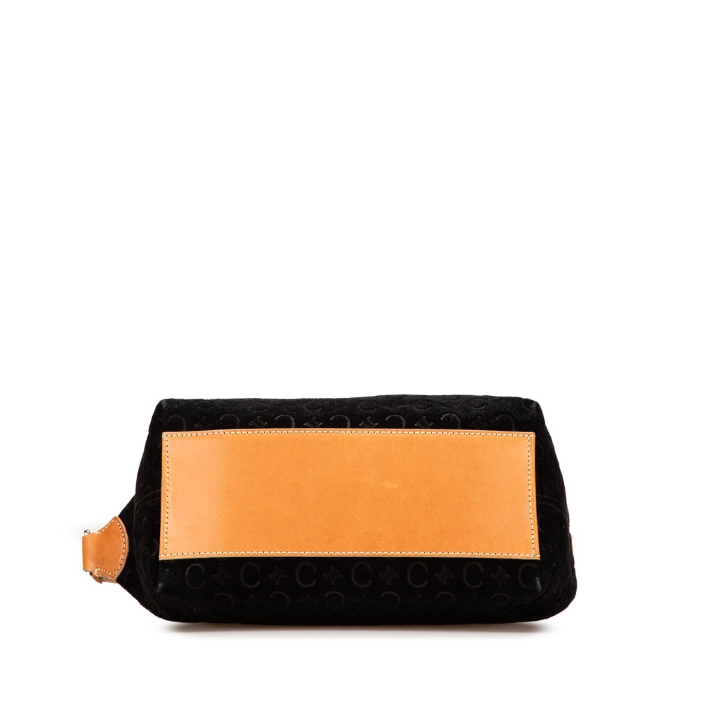 Celine C Macadam Suede Shoulder Bag - 3