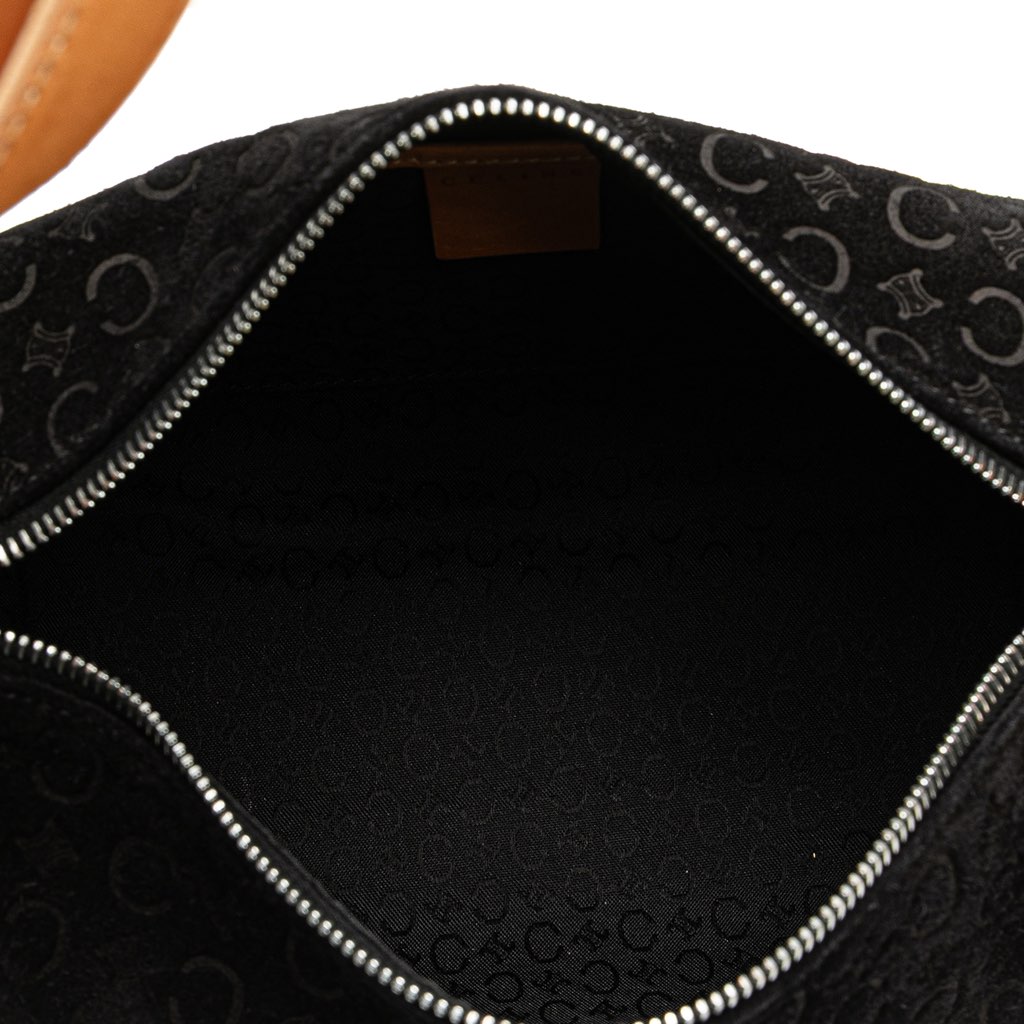 Celine C Macadam Suede Shoulder Bag - 4