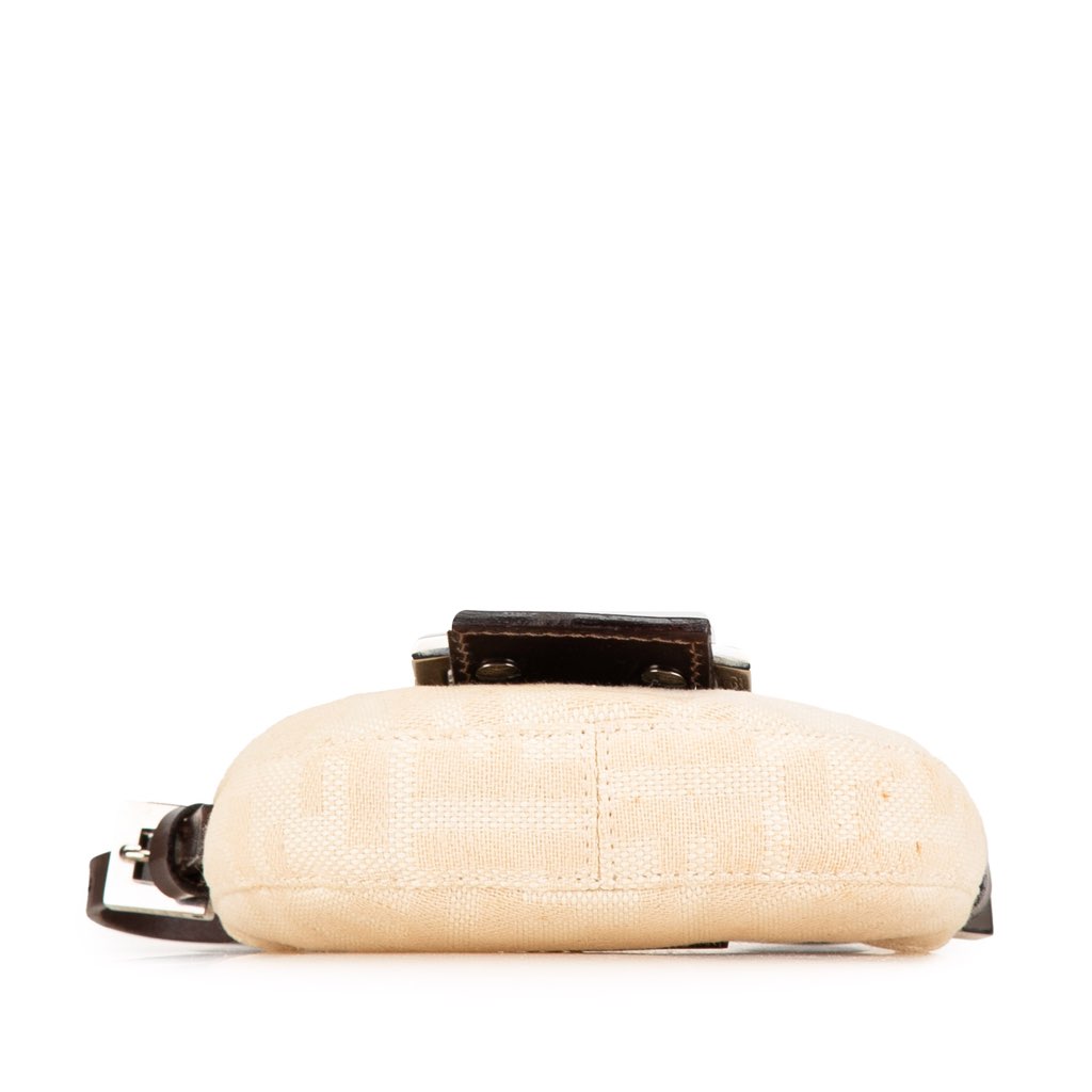 Fendi Mini Zucca Canvas Croissant Handbag - 3