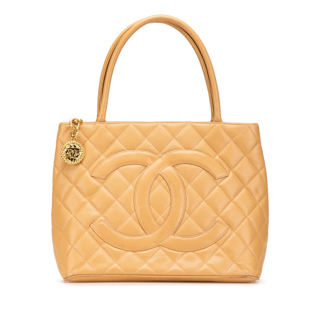 Chanel Caviar Medallion Tote