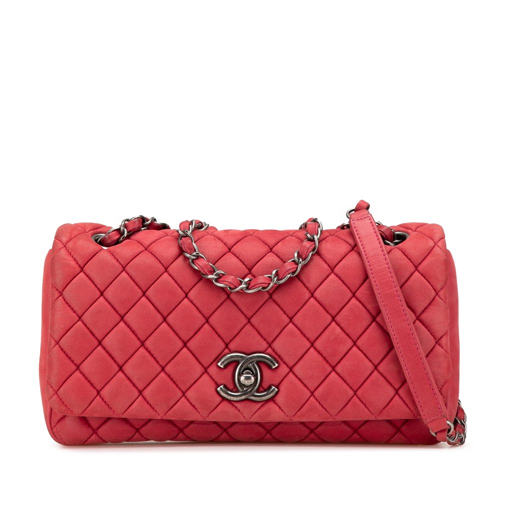 Chanel Small Iridescent Calfskin New Bubble Flap