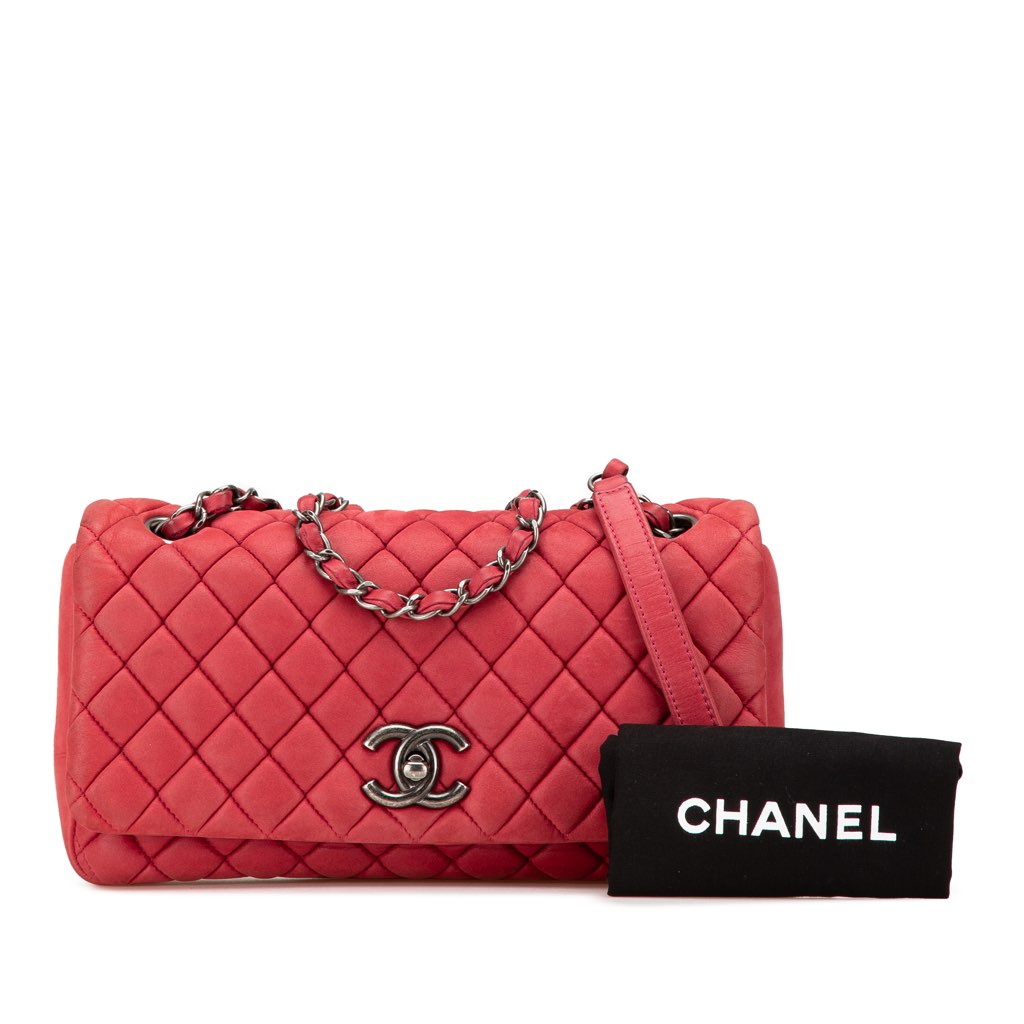 Chanel Small Iridescent Calfskin New Bubble Flap - Image 14